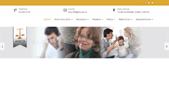 Desktop Screenshot of ancq.qc.ca